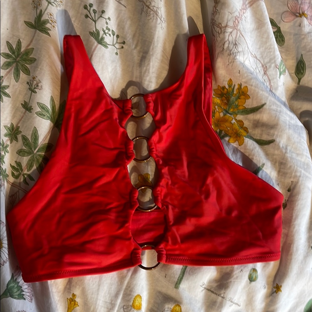 Aerie Bikini Top with Ring Accents